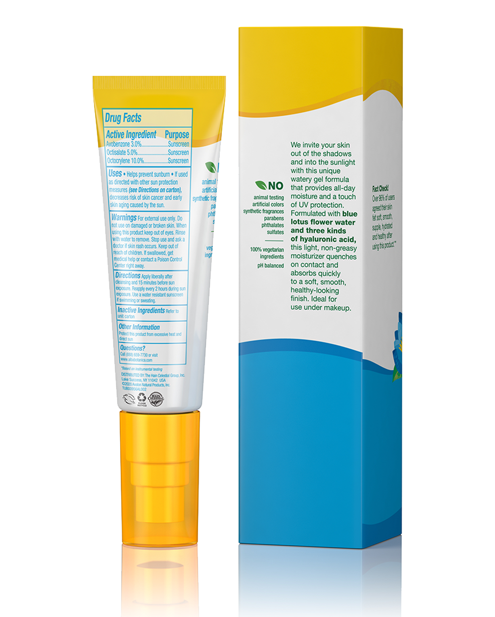 hydration sensation water gel spf 18