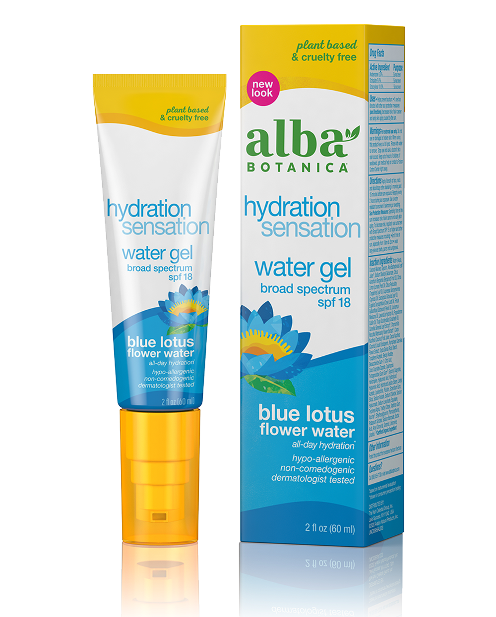 hydration sensation water gel