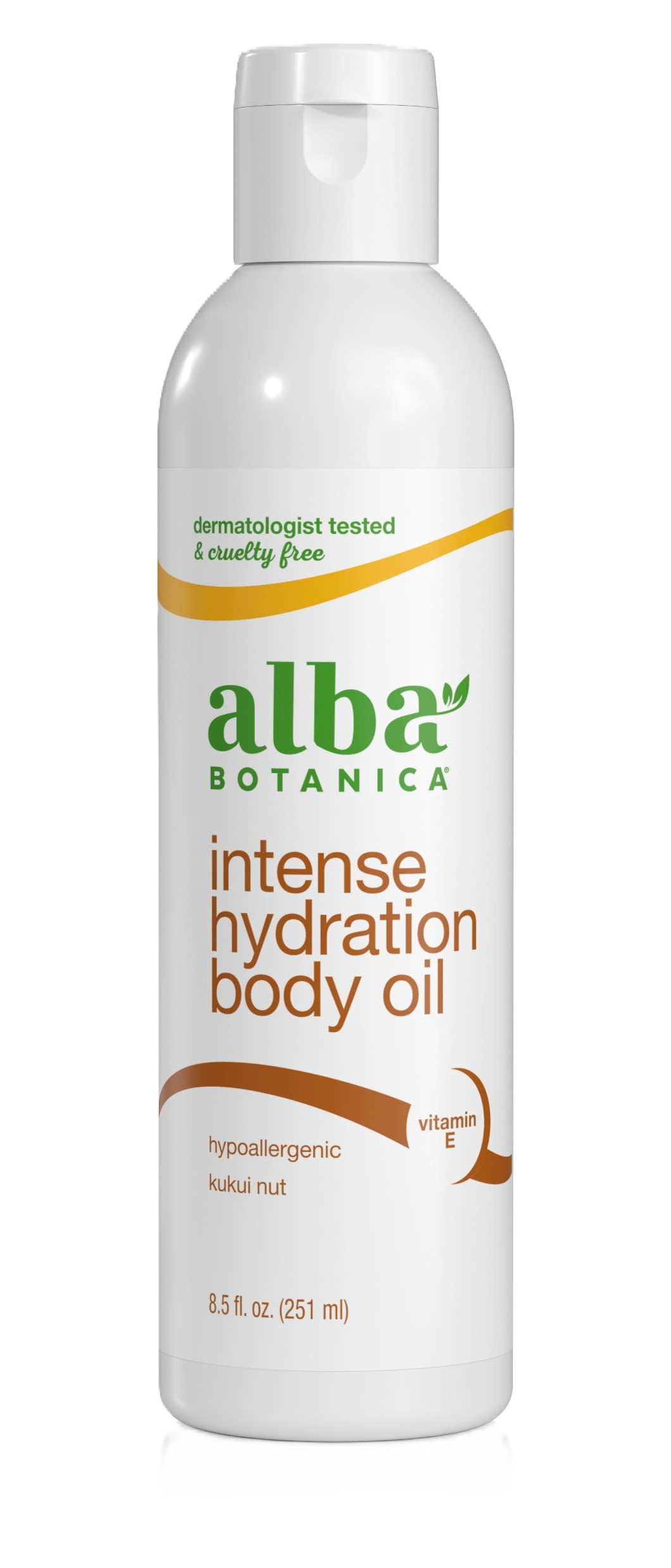 Intense body oil front
