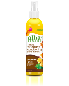 more moisture coconut milk leave-in conditioning mist front 8oz
