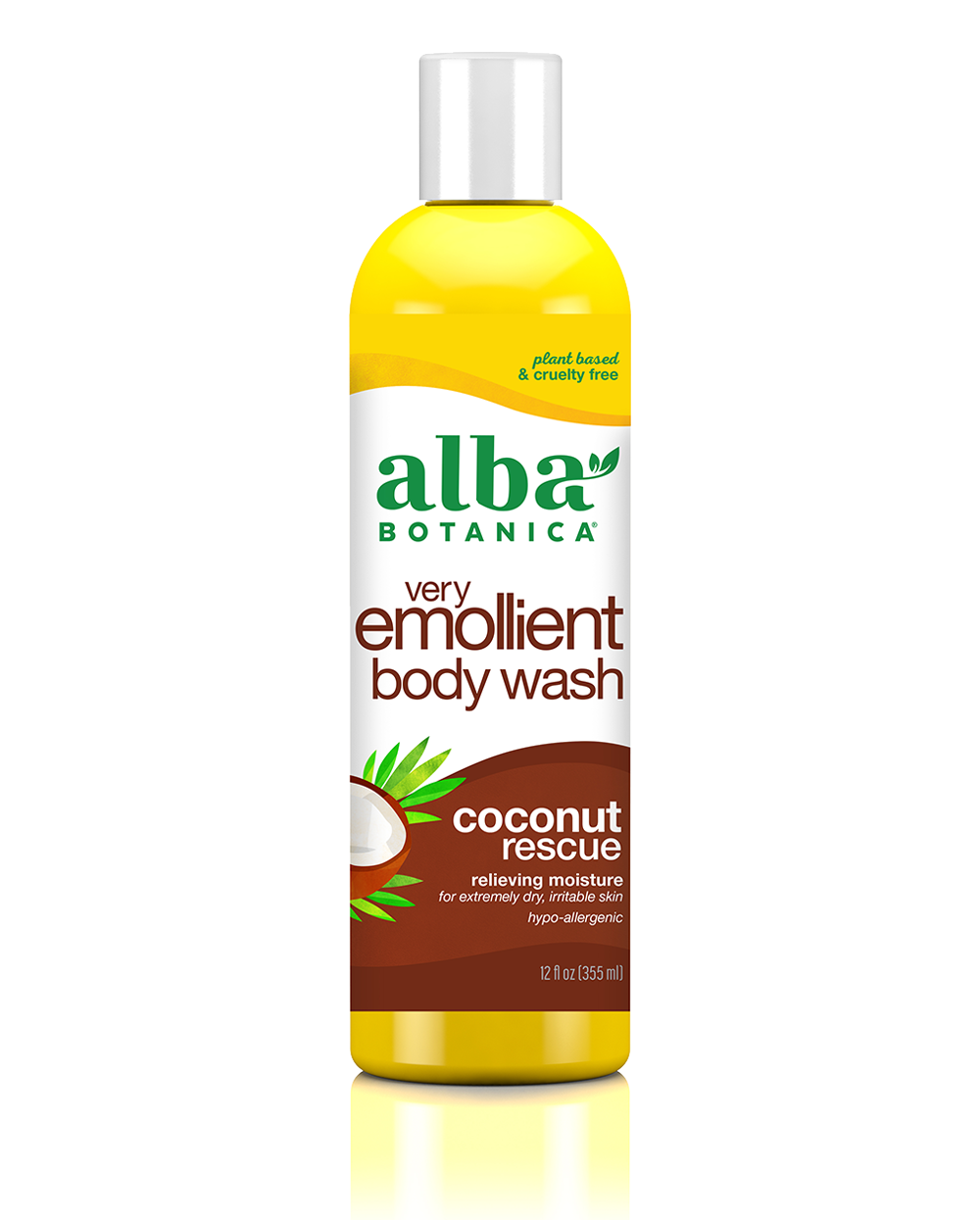 coconut rescue very emollient body wash