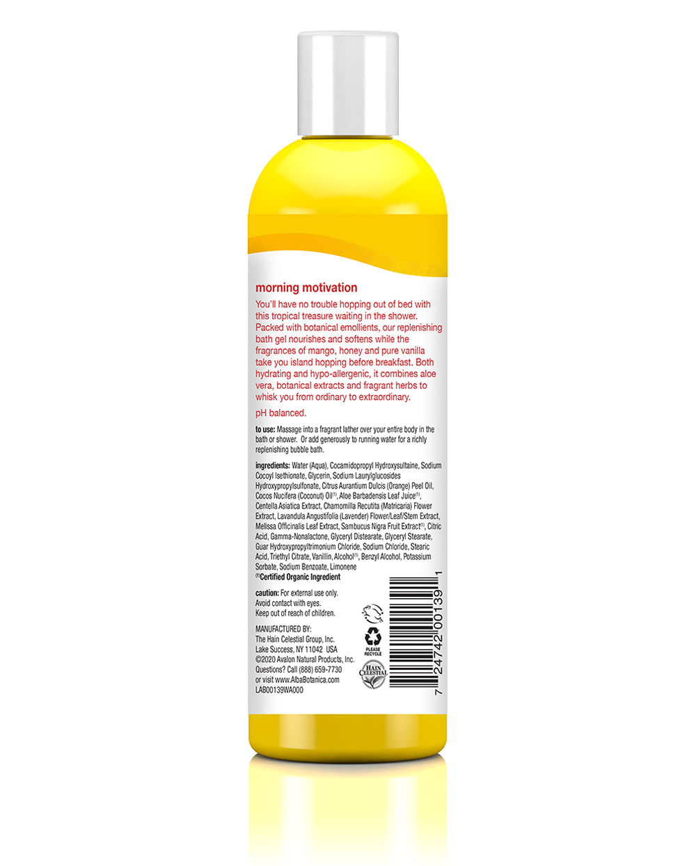 very emollient body wash honey mango