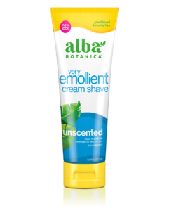 very emollient™ unscented cream shave front 8oz
